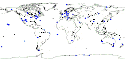 core network of ITRF2005